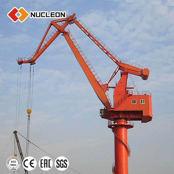  Портальный кран Nucleon морской пьедестал палубе Кливер