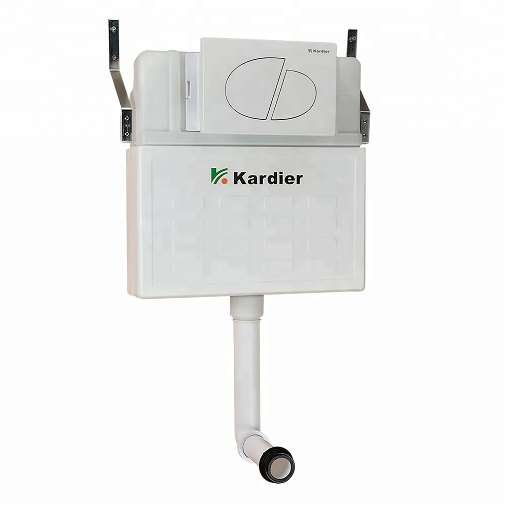 WRAS certificate enclosed cistern wall in toilet cistern for floor standing toilet