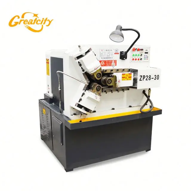 High Quality Rebar Rolling Manufacture Bolts Screw Making Nut Threading Machine