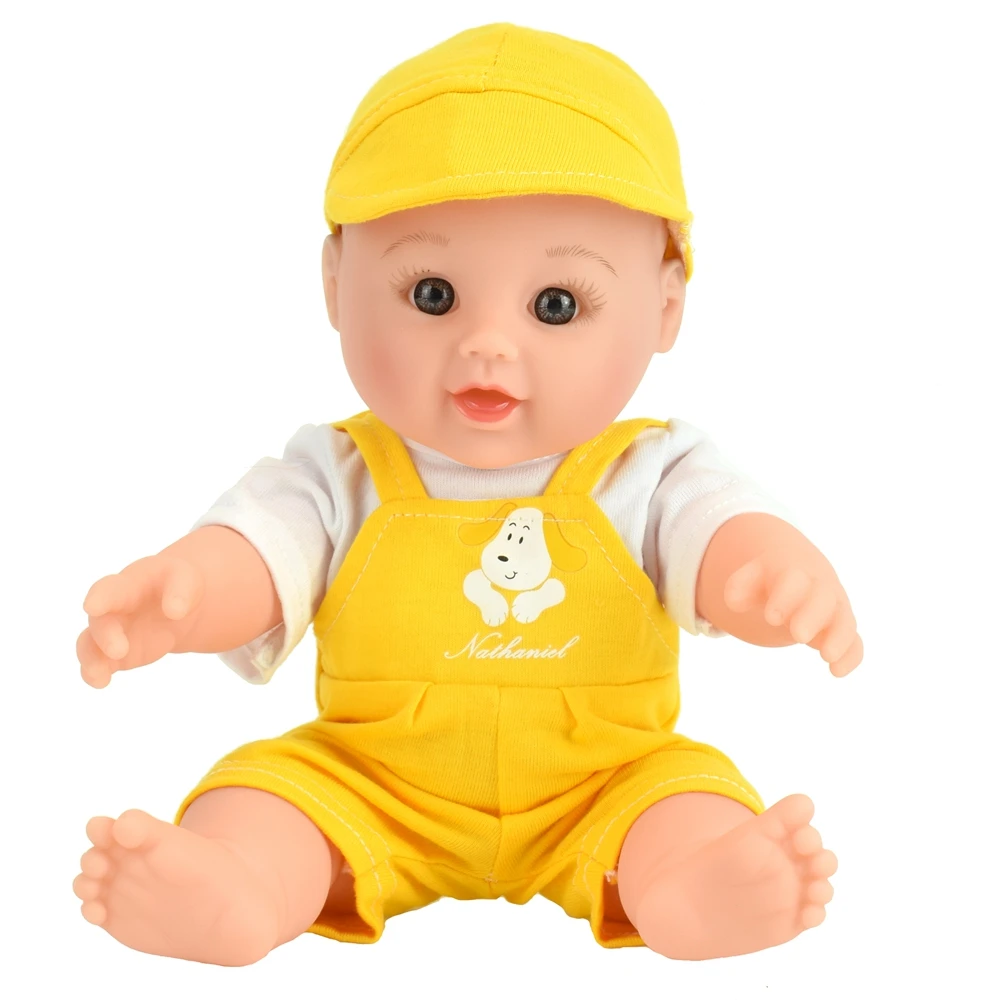 Wholesale Cute 19' Baby Dolls Handmade Lifelike Kids Toy Silicone Holiday Birthday Gift