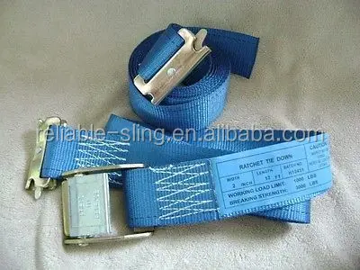 Logistic Cam Locking Buckle Strap with E Track for Tie Down Motorcycles Trailer Loads