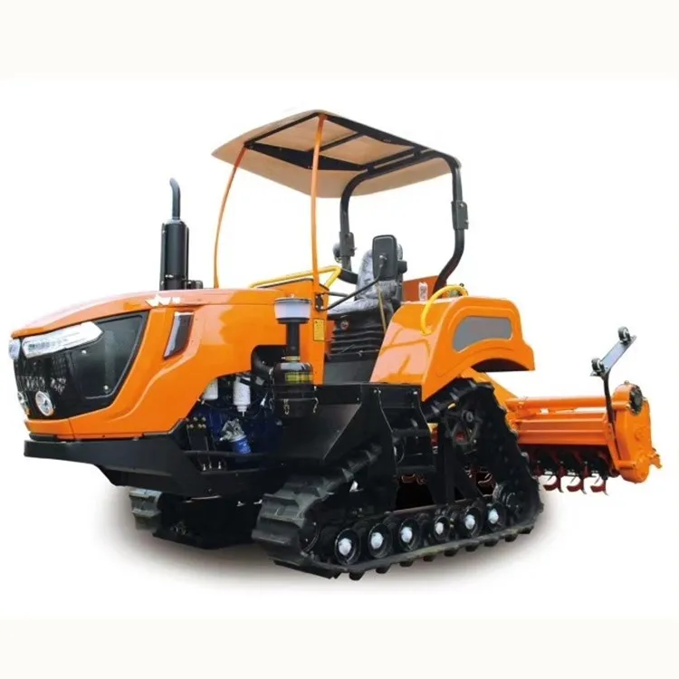 
Special muddy rubber crawler tractor China light tractor crawler price mini crawler tractor for paddy muddy field 