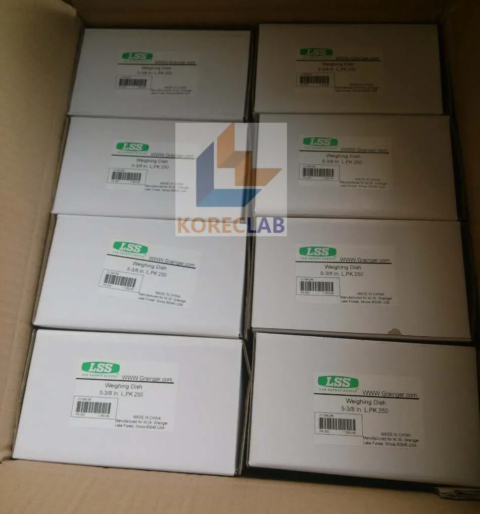 40 мл лабораторная поставка среднего размера алюминиевая весовая лодка тарелка