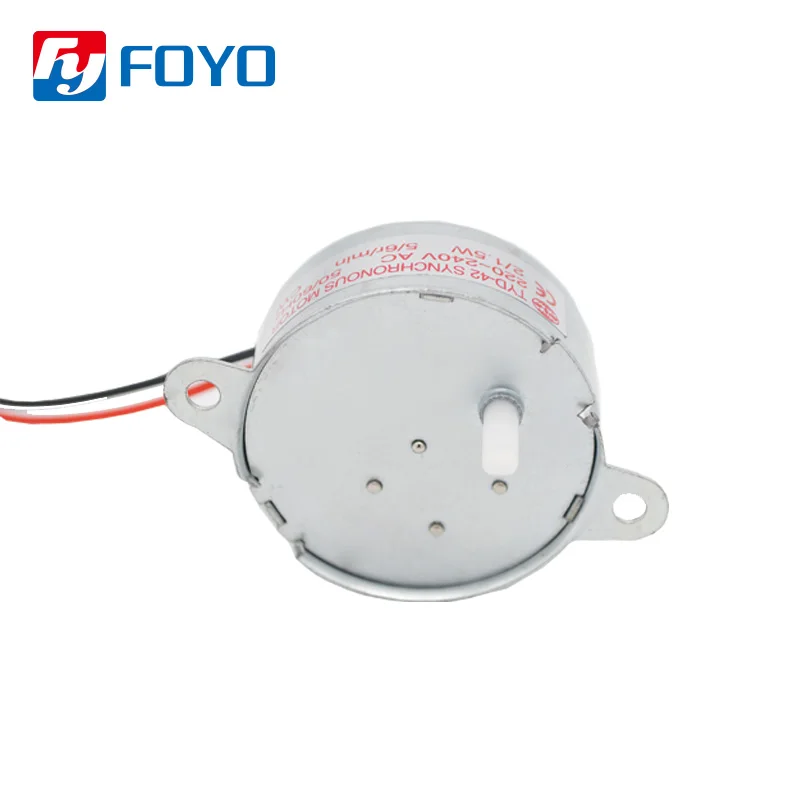 AC 220 В-240 В 25/30 об./мин. 2 Вт 50/60 Гц 4 мм пластиковая рукоятка Dia TYD 42 синхронный двигатель