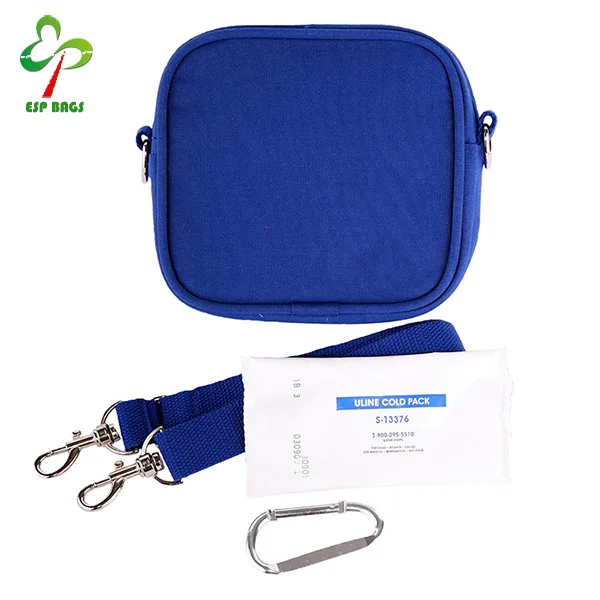 
Portable shoulder mini medical cooler box, medicine ice cooler bag insulated for insulin snacks kids teethers 