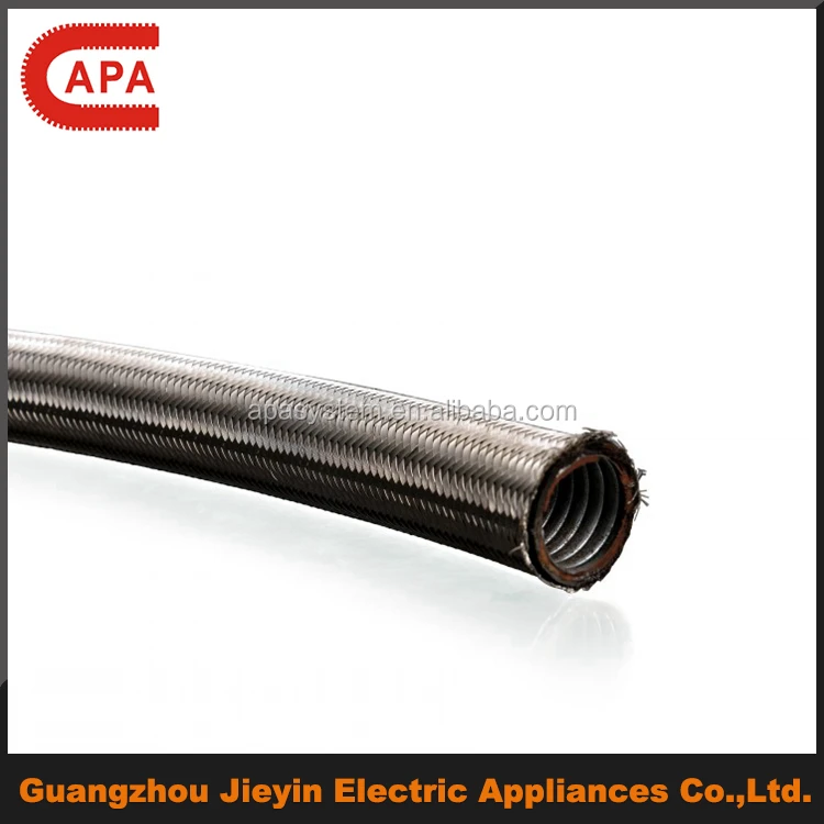Stainless Steel Braided Metal flexible conduit/hose/pipe/tube with PVC sheath (NK706)