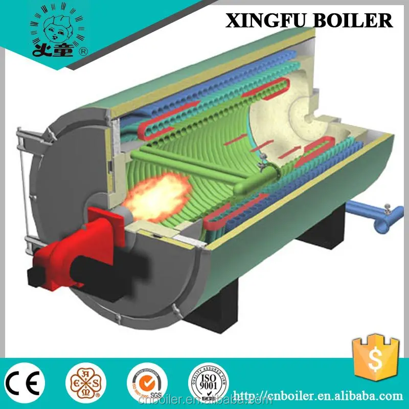 
1, 2, 4, 6, 8, 10, 15, 20 ton Industrial oil and gas fired steam boiler manufacturer caldera de vapor ketel uap 