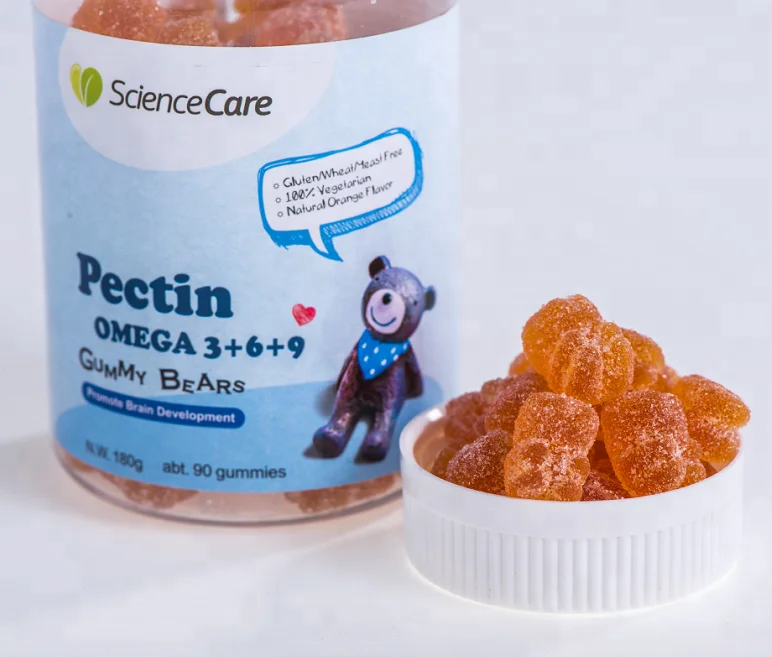 Детский Омега 369, конфеты с жевательными конфетами, витамины, рыбное масло, конфеты