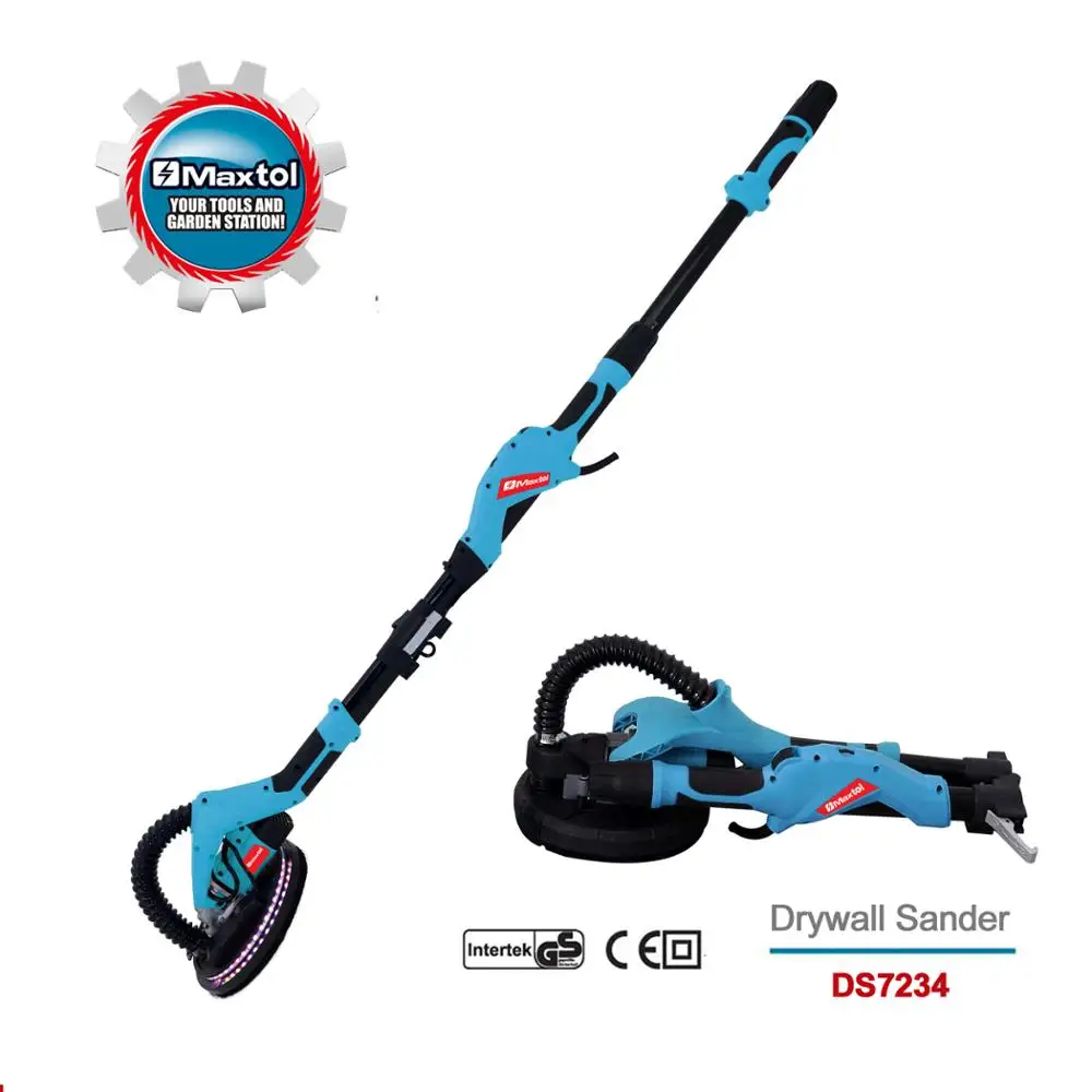 MAXTOL 225mm electric drywall sander tools drywall machine triangle drywall sander portable power tools