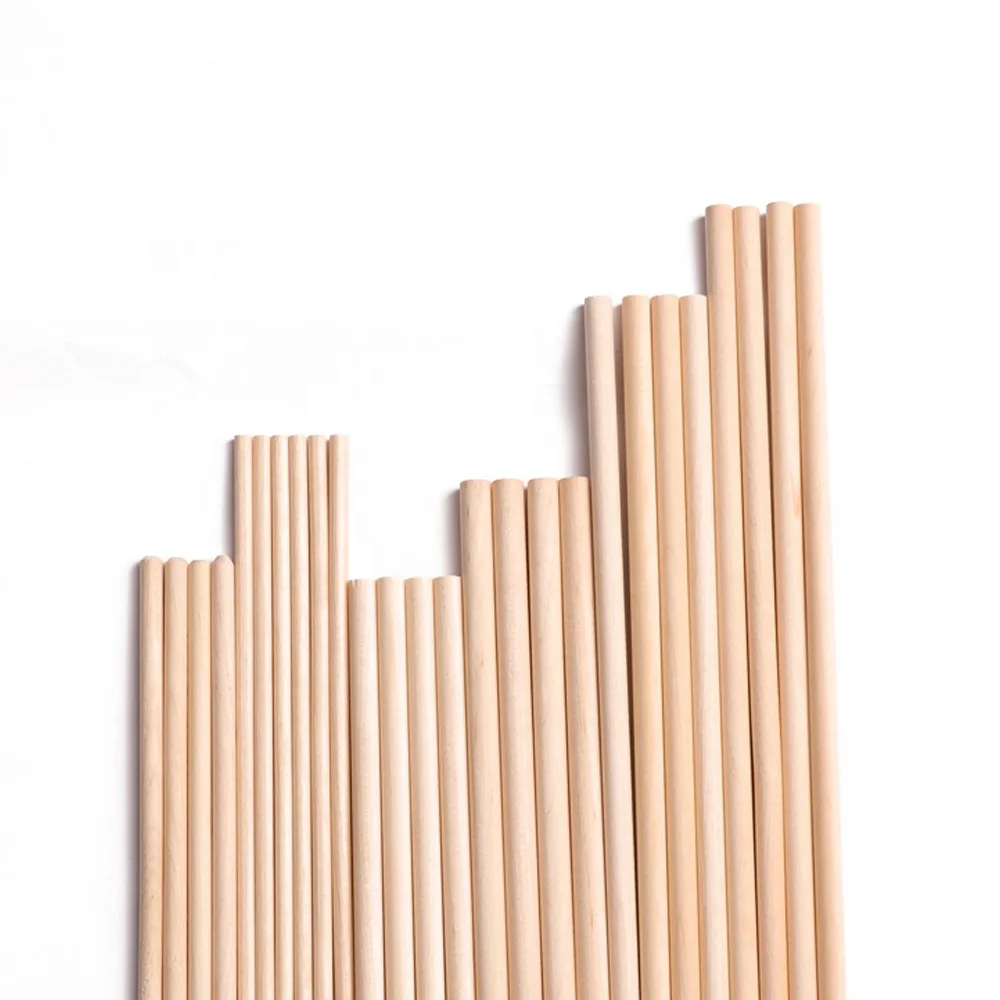 Decorative Craft Wooden Sticks  Wooden Dowel Rods