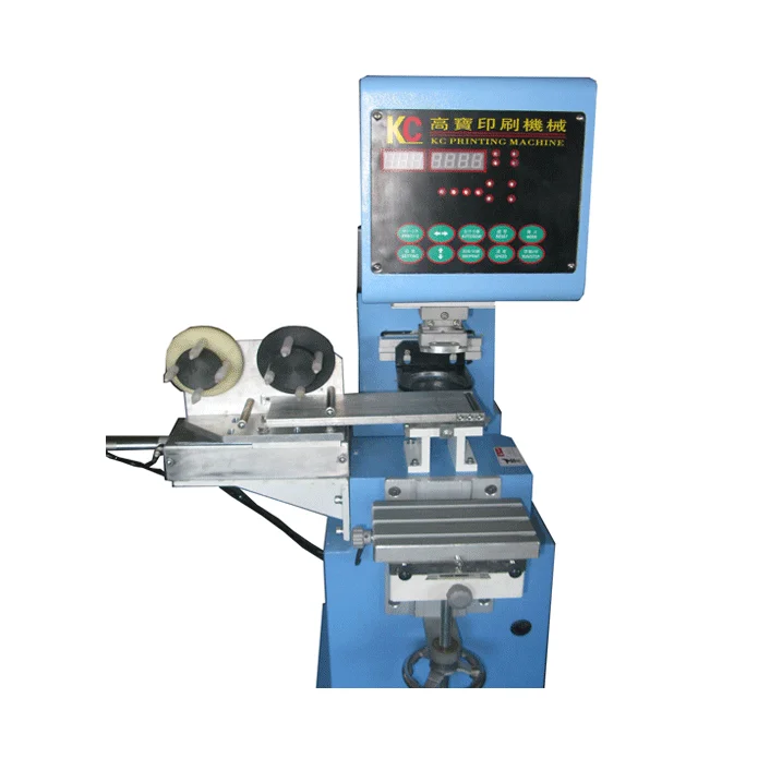 China Famous Brand Automatic Microcomputer Pad Printer Gravure Hot Selling Computerized Farm Equipment Pad-Clean Device Used