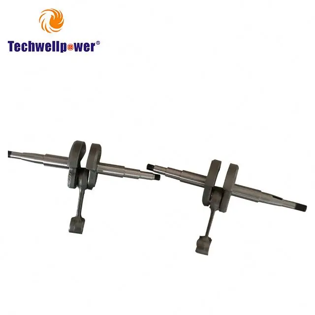used gasoline engine chainsaw assey spare parts crankshaft