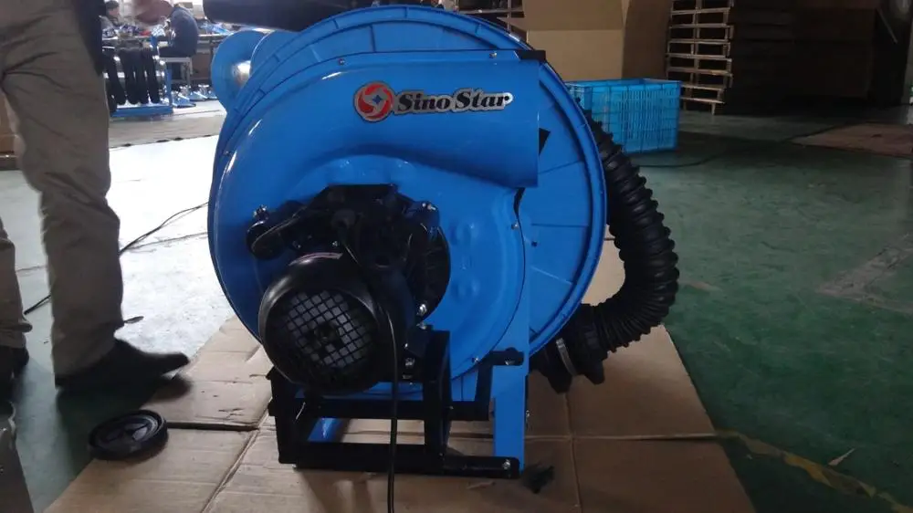Car repaier equipment/ Manual Exhaust Hose Reel with motor 380V/50Hz/3Ph  (FS-200907608550W)
