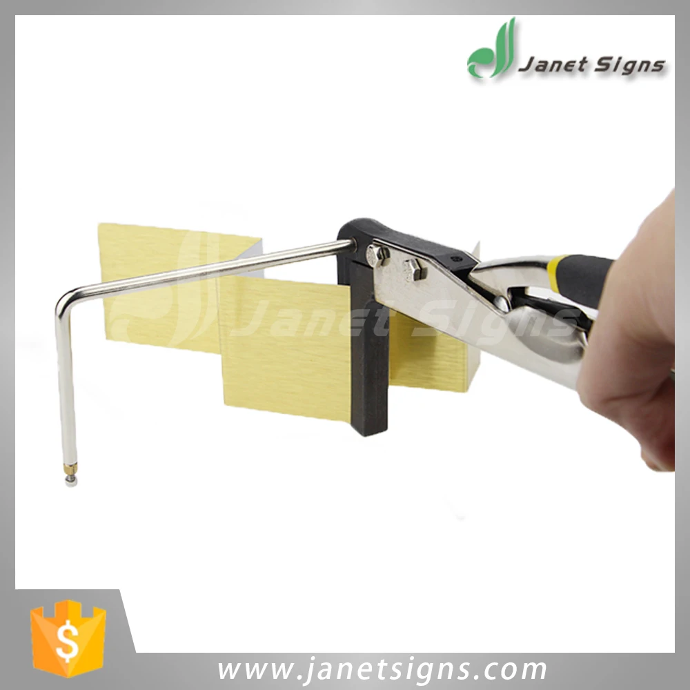 Metal letter bender bending tools for 3D channel letter