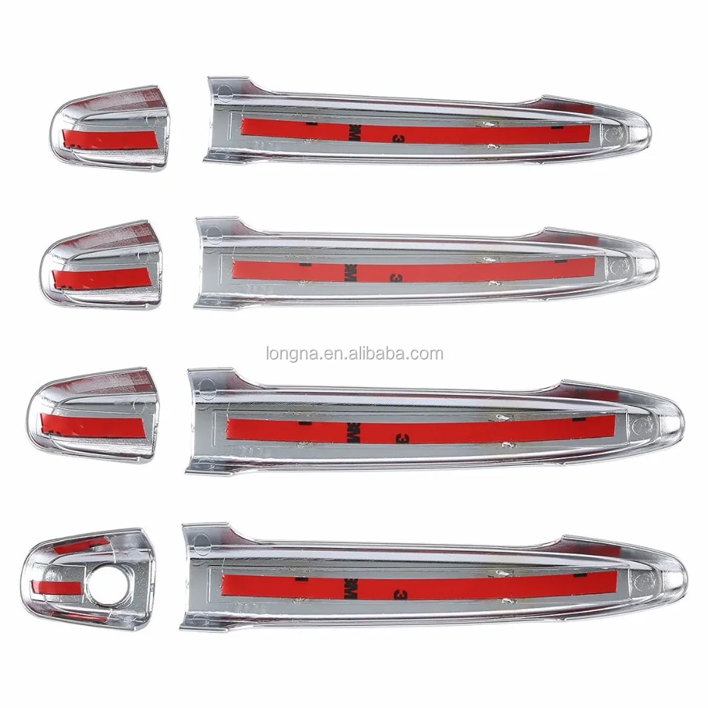 
ABS Plastic Car Trim Chrome Door Handle Cover Trim Bezel Kit For Toyota Camry 2007 -2011 