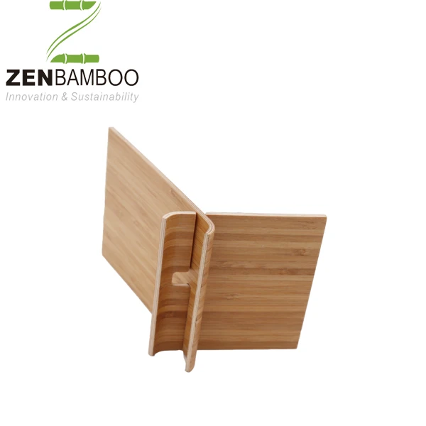 Natural Bamboo stand for mobile phone,tablet pc