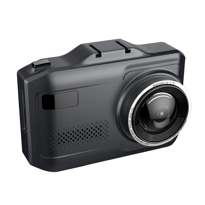 
3 in 1 Ambarella radar signature 1080p dash cam user manual car recorder with radar detection camcorder 