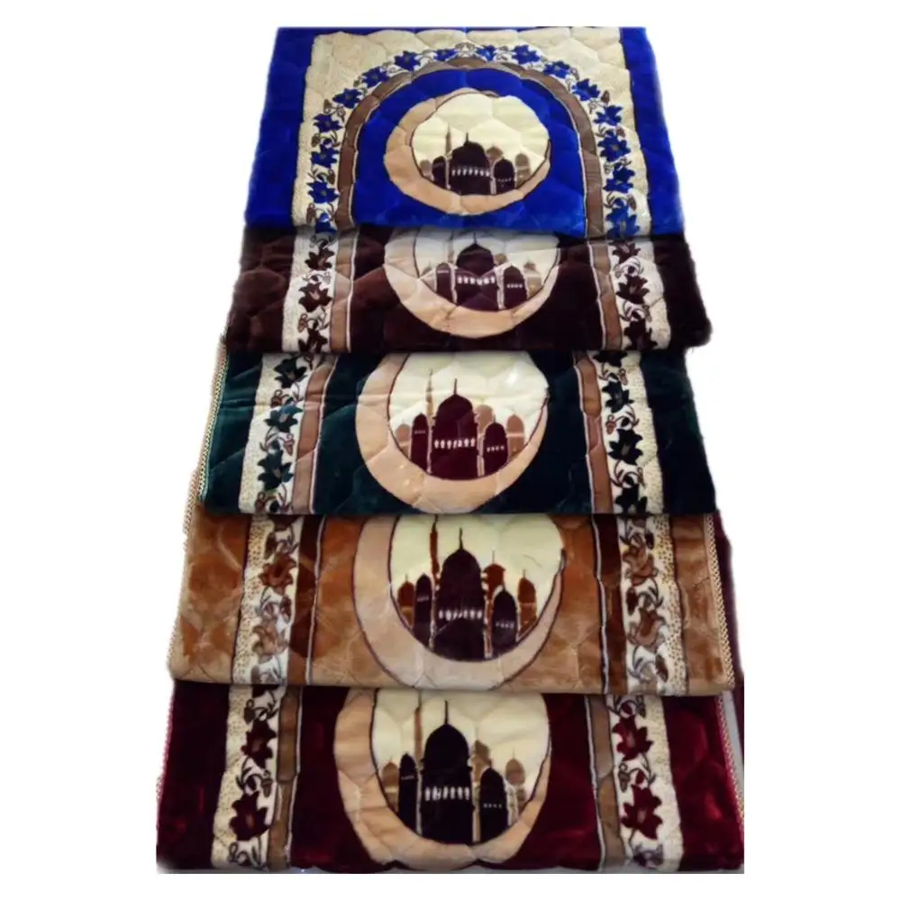 Wholesale mini muslim quilt foam foldable smart prayer mat