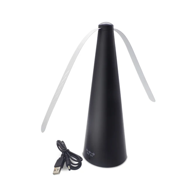 Amazon Hot Sell Chemical Free Fly Housefly Trap Fan Table Fly Repellent Fan