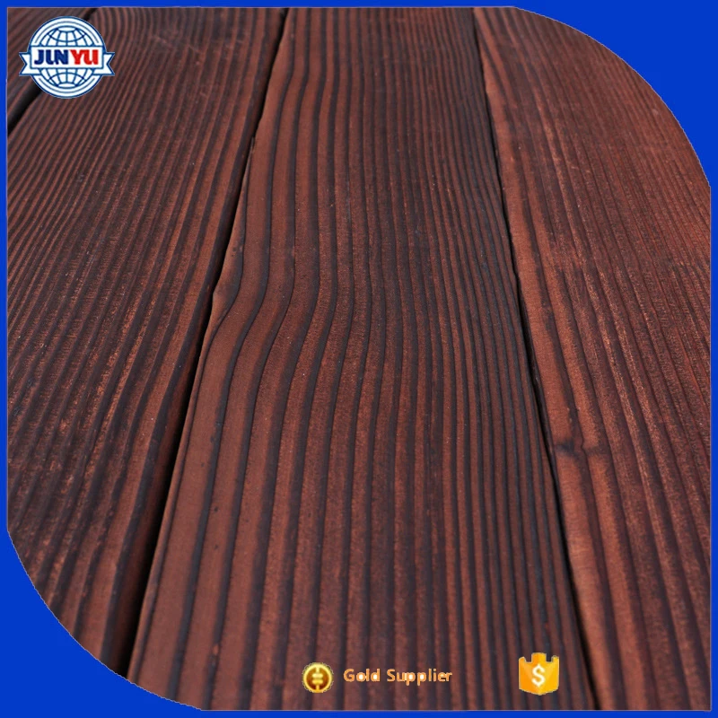 thermowood lumber boards/ thermowood timber boards / carbonized wood boards