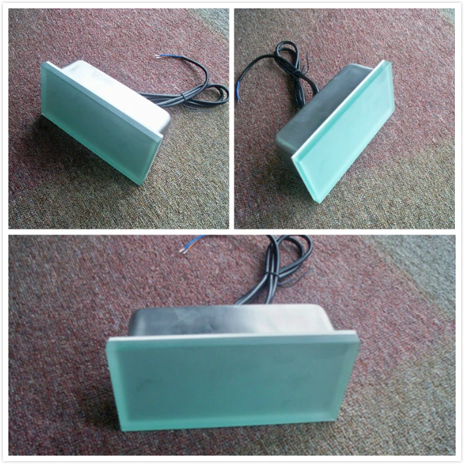 
Hot sale outdoor use high quality products square solar paving led light, solar Led brick, square solar Led brick 