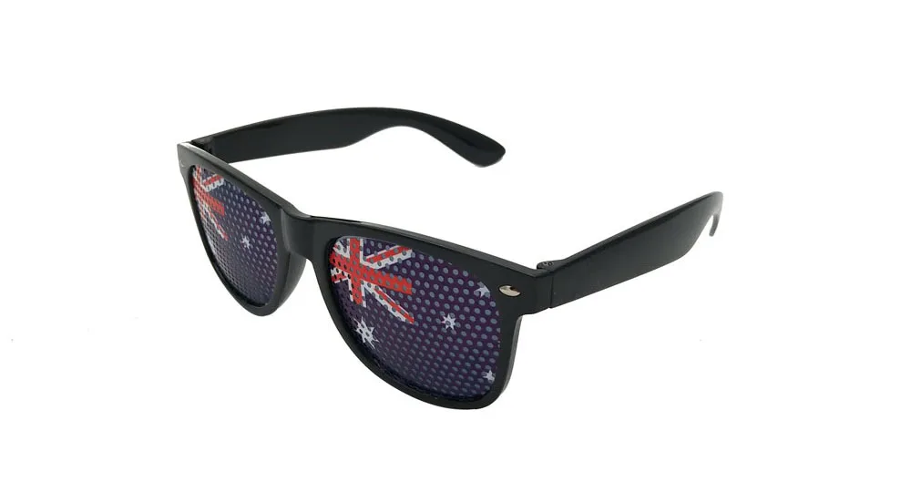 Fashion French UK Italy India Brazil Flag Sunglasses Custom Country USA American Flag Sunglasses