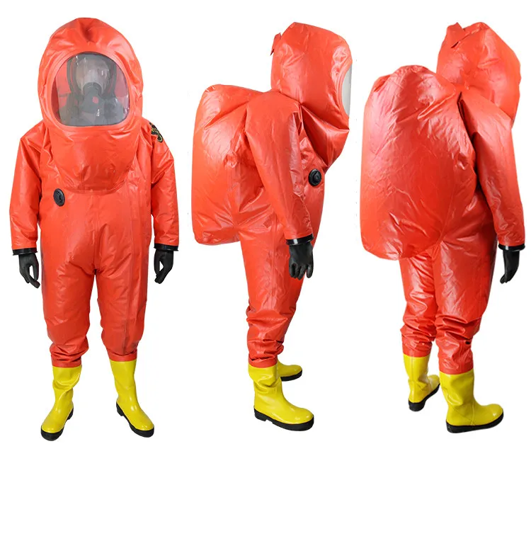 Omniseal Type gas tight chemical protective safety suit