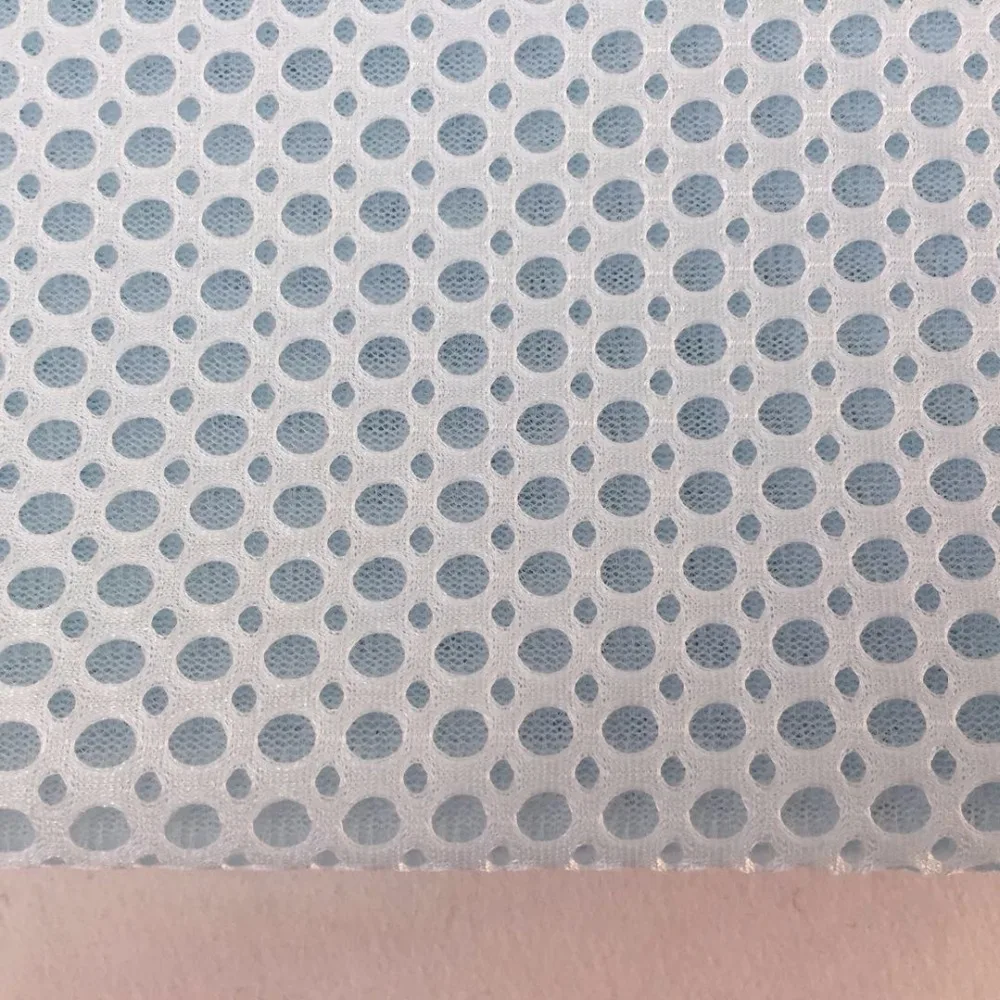 
big and small hole breathable 3d spacer mesh fabric for home textile 