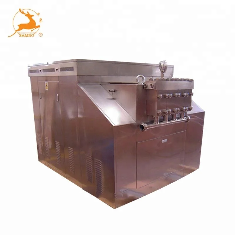  Two stages Milk Processing Types dairy homogenizer