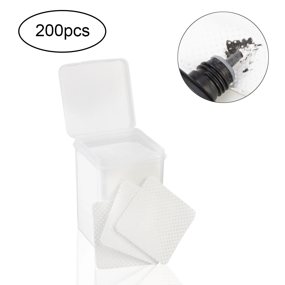 Eyelash Extension Glue Remover Adhesive nozzle  Wipes Cotton Paper Glue Cleaner Pad Wipes