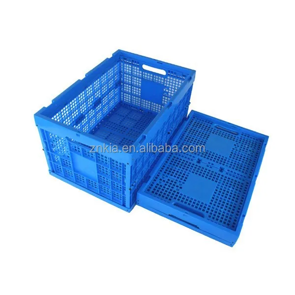 60x40x33cm heavy duty plastic stackable baskets for fruits