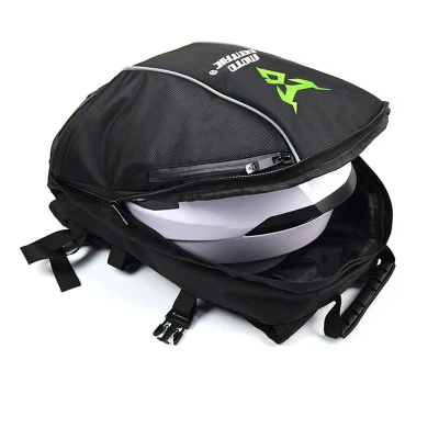 Custom Motorcycle Backpack Motorsports Track Riding Back Pack Stealth No Drag Molded