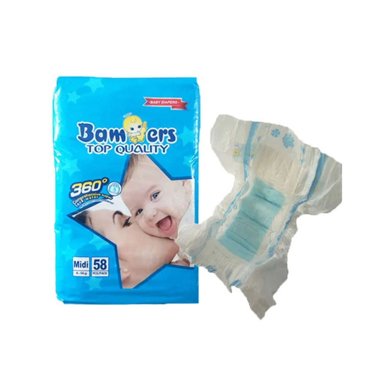 Wholesale 2020 new product Disposable baby nappy soft baby dry disposable