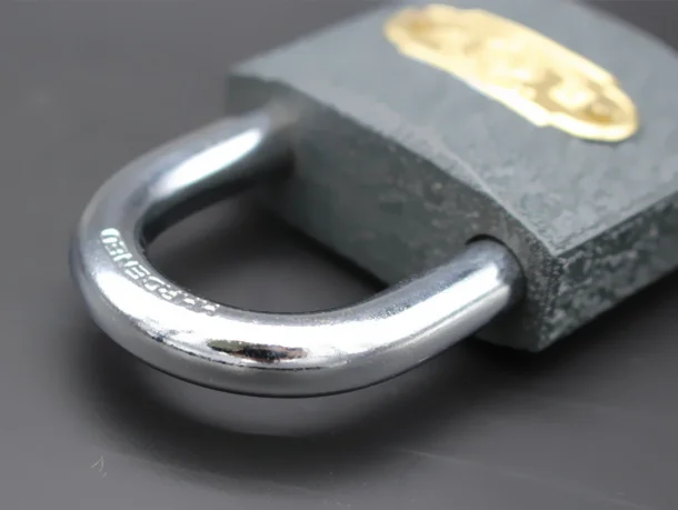 
Customized high quality long short shackle heavy duty 361-367 grey color paint iron padlock grey iron padlock 