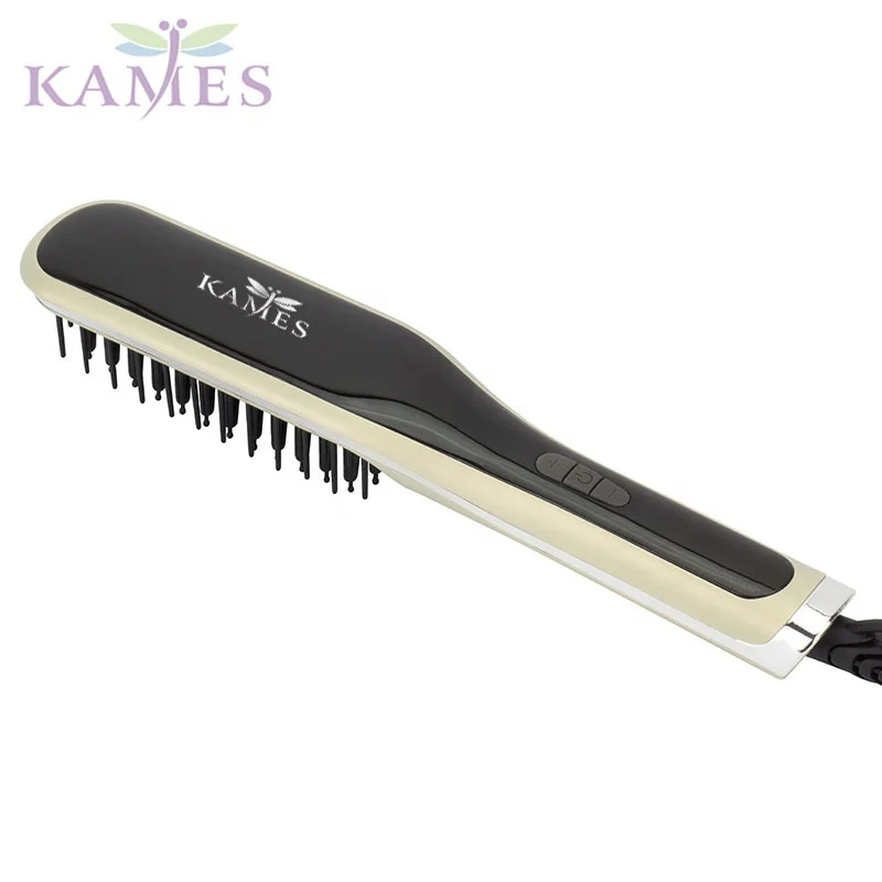 
private label hair brush straightener ionic function with ETL certificate 
