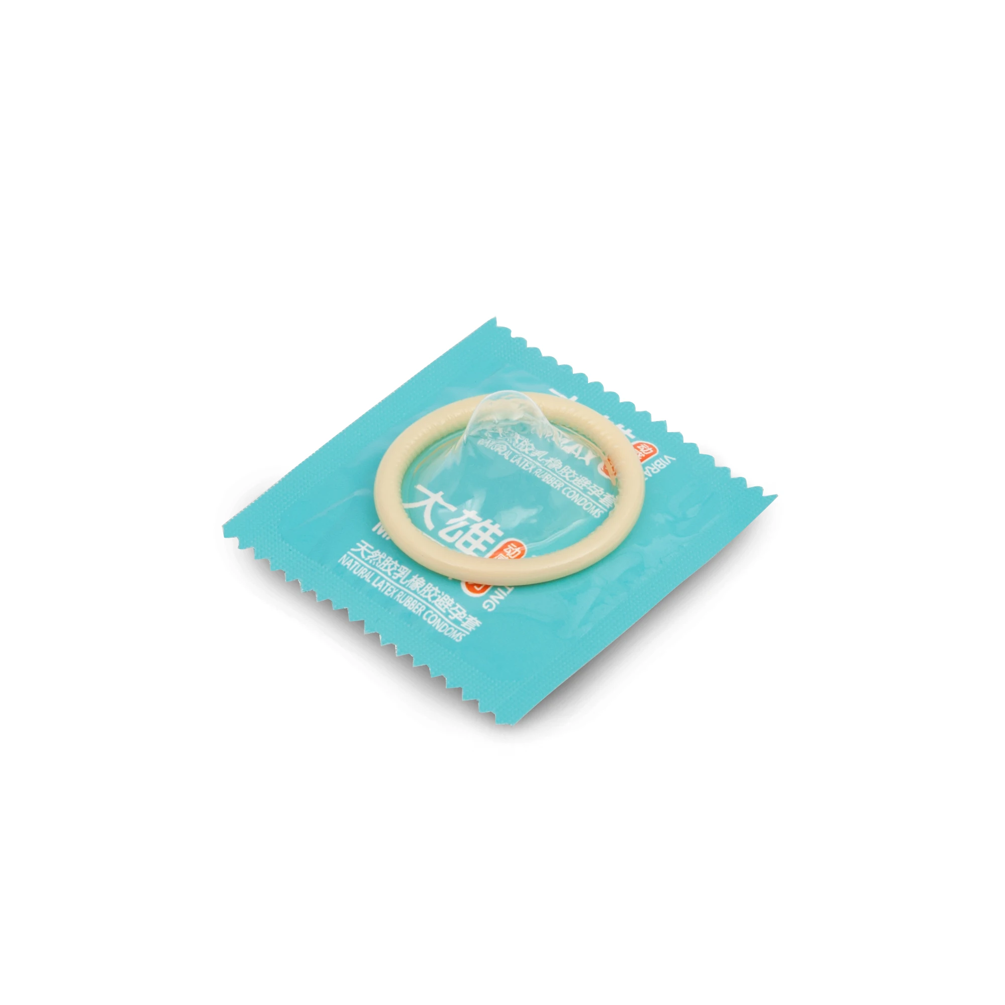 
OEM Dotted condom Lubricated male condom 