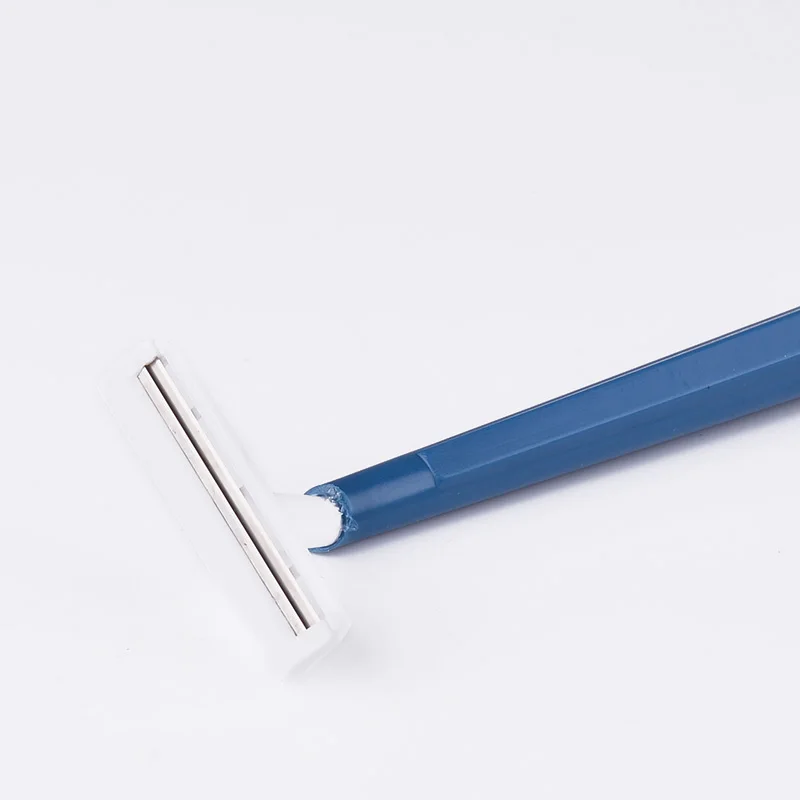 LY-2020 blue handle lady razor white head women and female