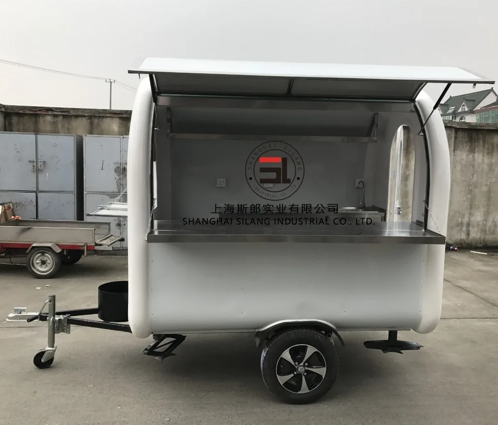 Hot Sale mobile fryer food cart trailer street food equipment