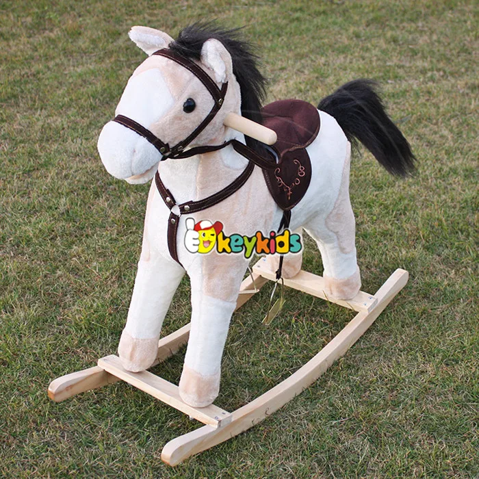 2017 wholesale baby wooden riding horse toy,funny kids wooden riding horse toy,fashion children wooden riding horse toy W16D068