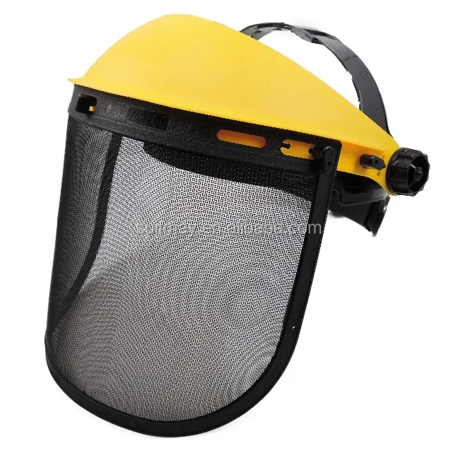 CE EN1731/ ANSI Z87.1 промышленный сетчатый лицевой щит для прополки