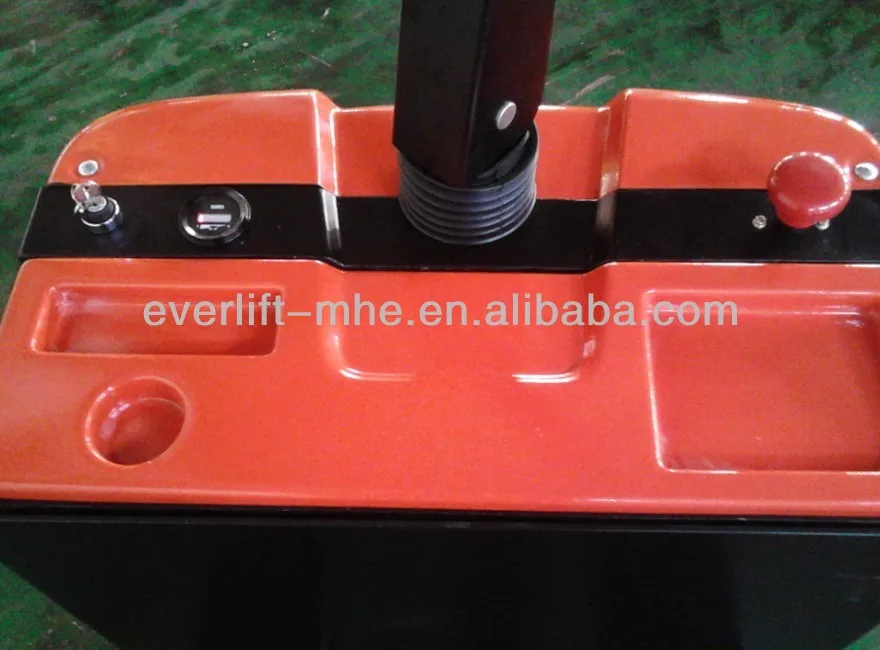 Economic mini battery hydraulic pallet truck trolley electric trolley with 1600kg capacity