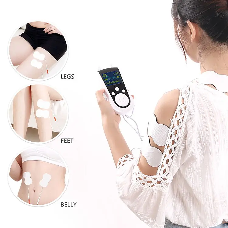 Factory Portable Electronic Tens Ems Nerve Stimulator Massager Easy Carry EMS Massager