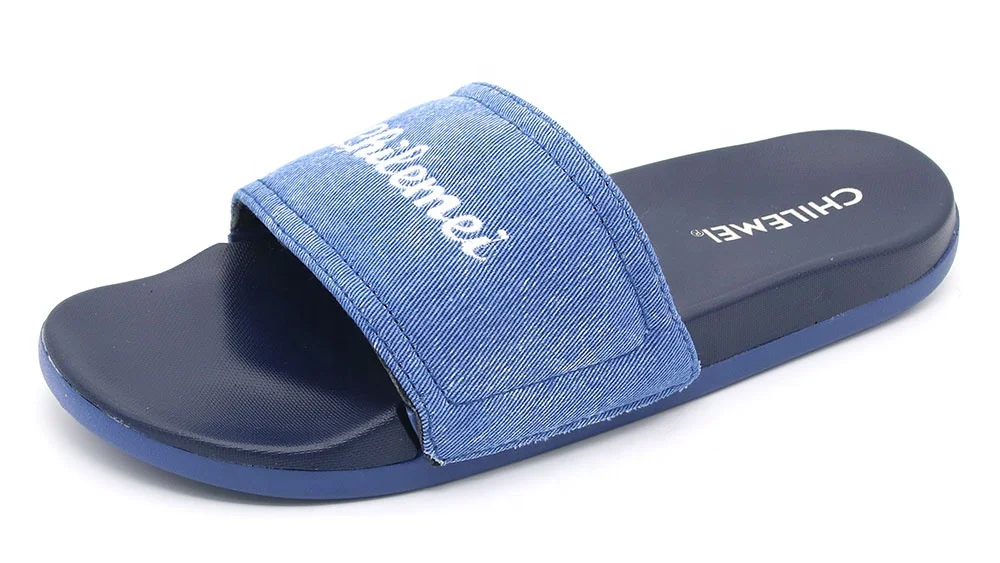 
Custom Casual Man Sports Slide Sandal With Logo Design 