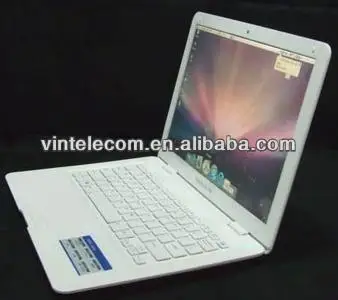 13 дюймовый ноутбук/ультра- тонкий ноутбук intel d2500 1.86 dhz двухъядерный ос win7