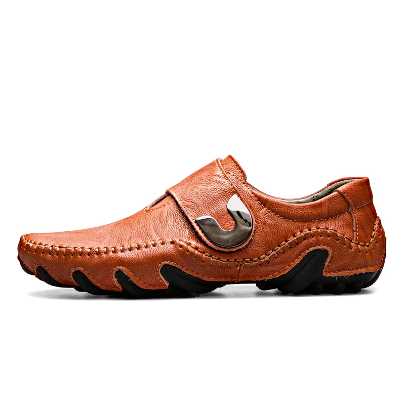 Best selling latest fashion driving shoes genuine leather casual shoes