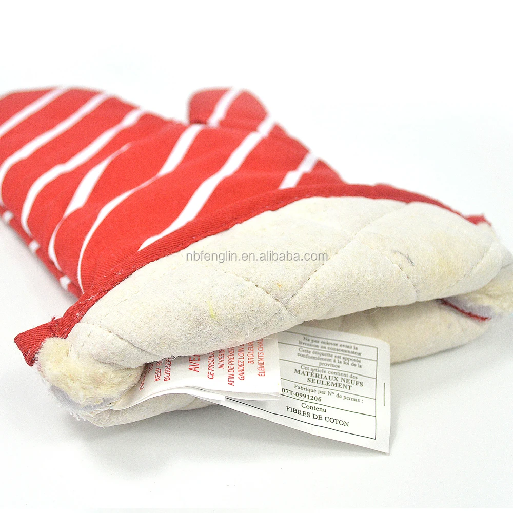 Alibaba китайская фабрика длинная профессиональная варежка для духовки Толстая хлопковая кухонная перчатка для духовки