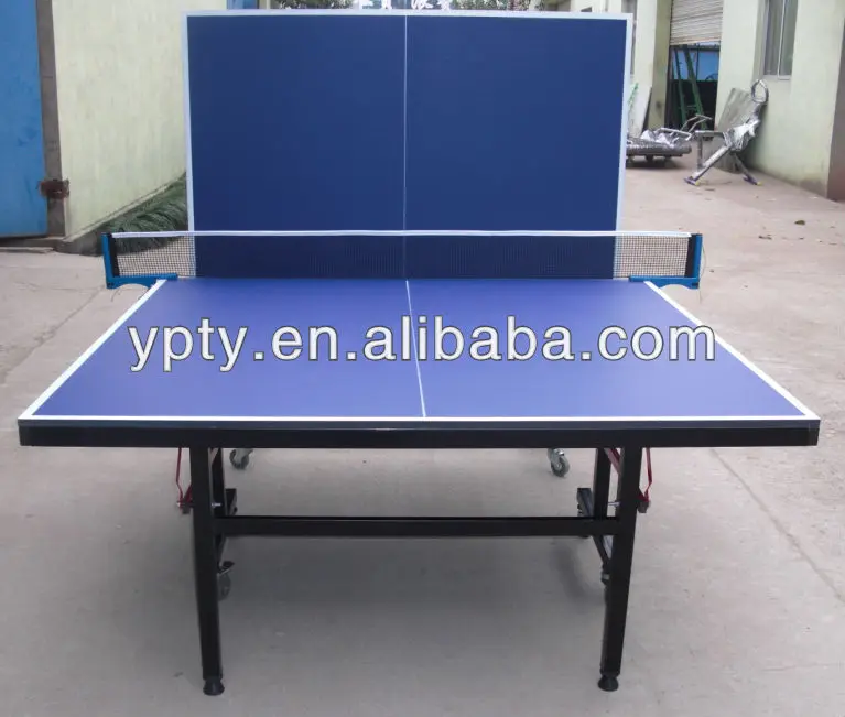
wholesale cheap buy high quality single folded folding Tischtennis tables indoor La Mesa de pingpong tables tennis set china 