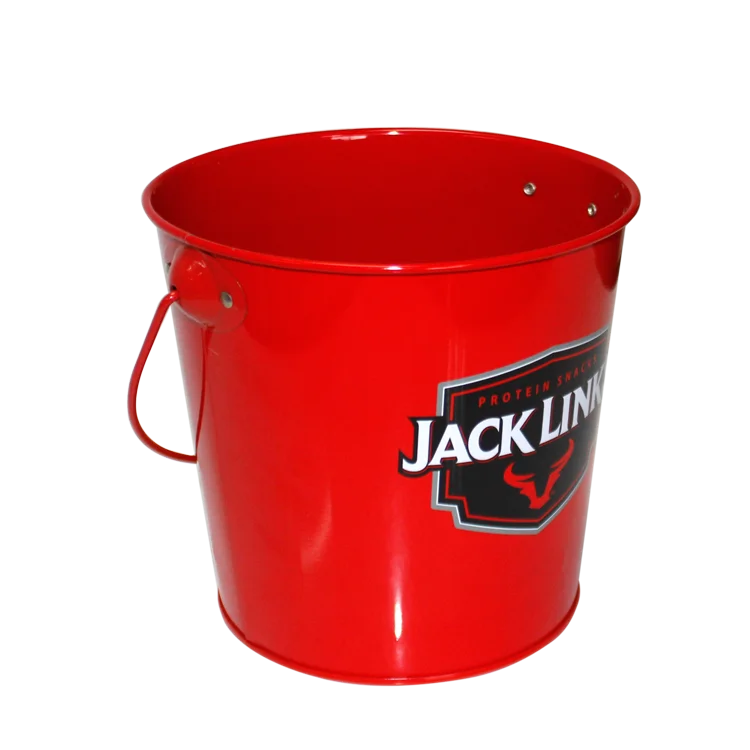 Wholesale Promotional Printing Eco-Friendly Beer Bucket Coolers Ice Bucket With Handle