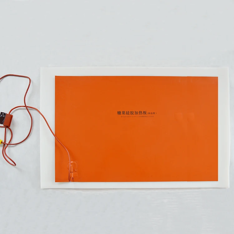 Food-grade silicone rubber candy heating plate three primary colors Austrian handmade sugar table electric blanket heater