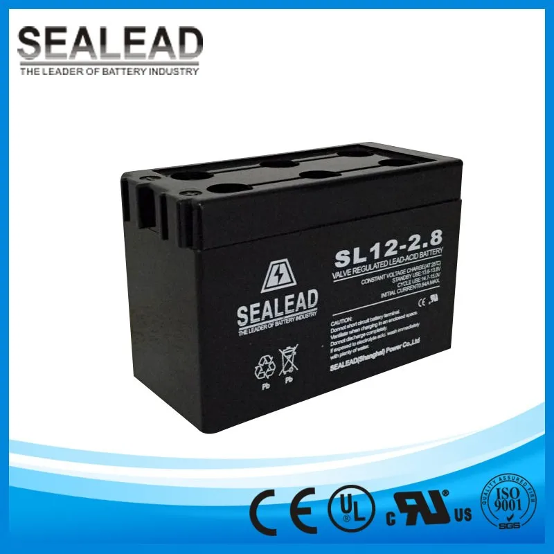 
SEALEAD brand 12V 2.8AH SMF BATTERY LONG LIFE BATTERY 